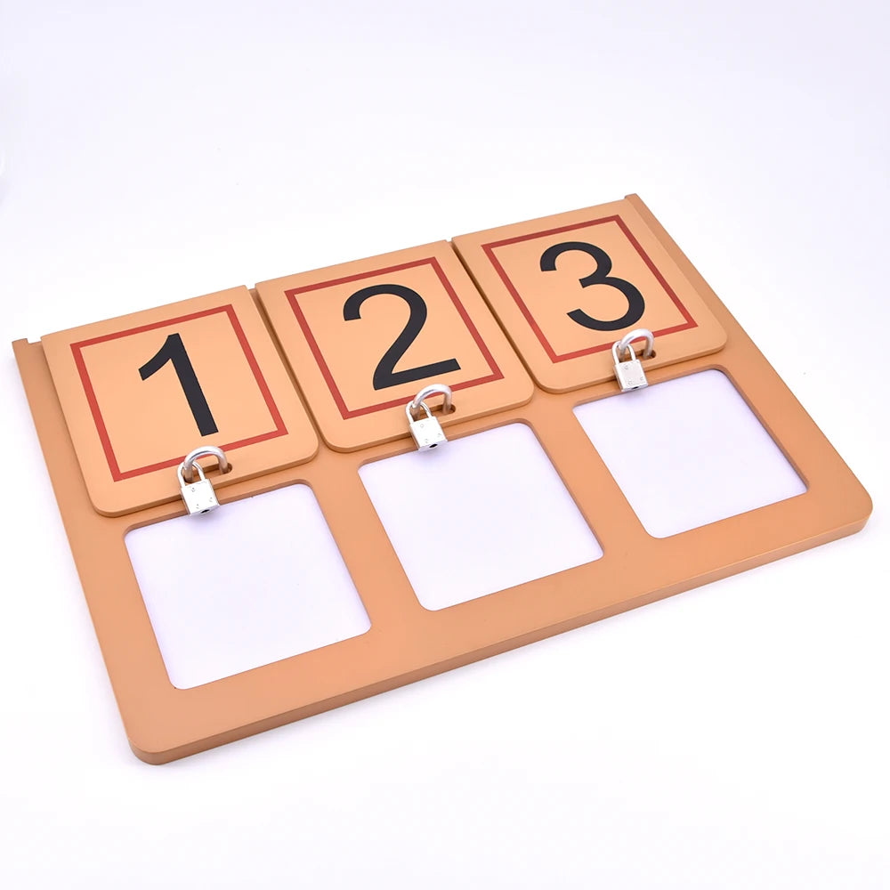 NO Force Mental Epic Mental Prediction Board - Large - Locking Device Magic Tricks Magician Stage Illusions Gimmick Accessories - Big Tim's Magic Emporium