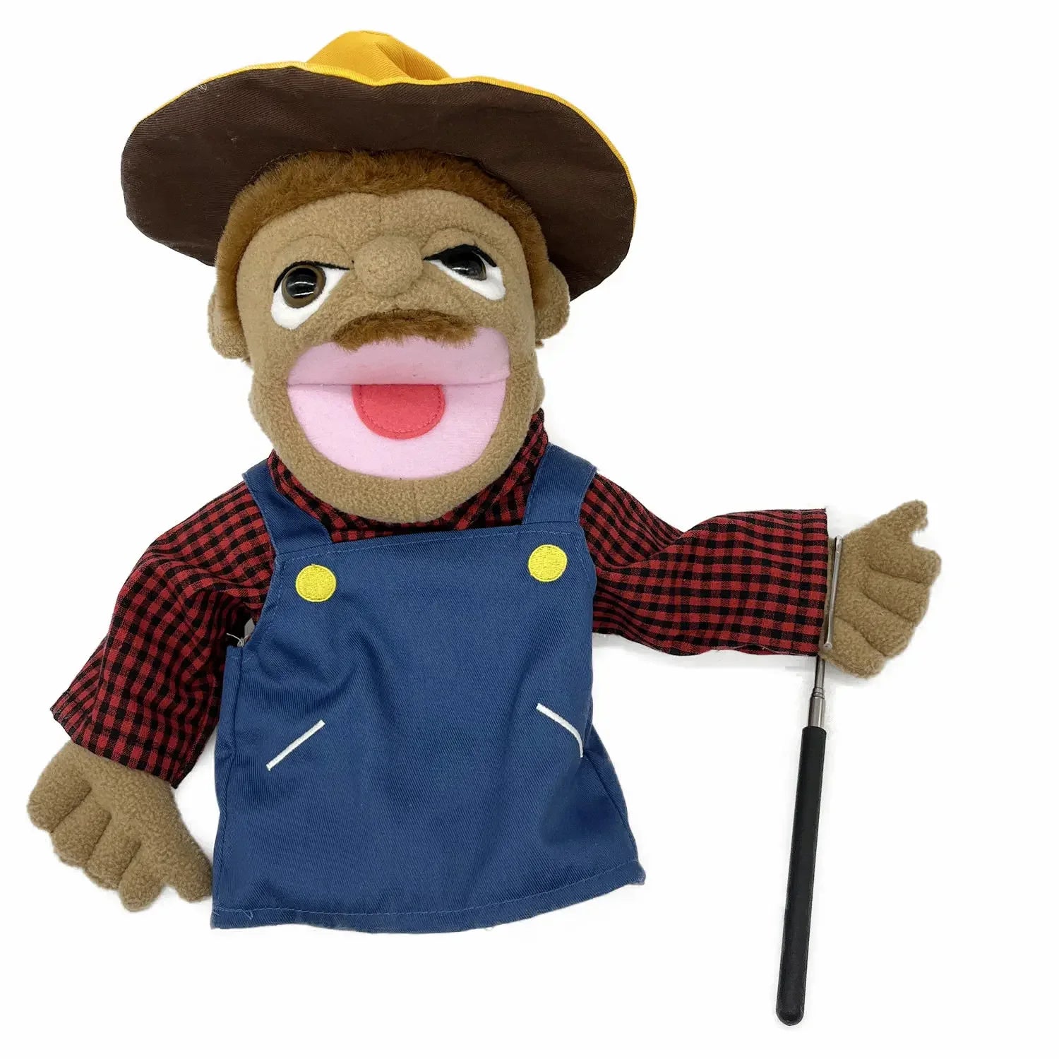 Cute Cartoon Profession Series Hand Puppet Plush Doctor Police Officer Nurse Teacher Job Puppet Ventriloquism Doll - Big Tim's Magic Emporium