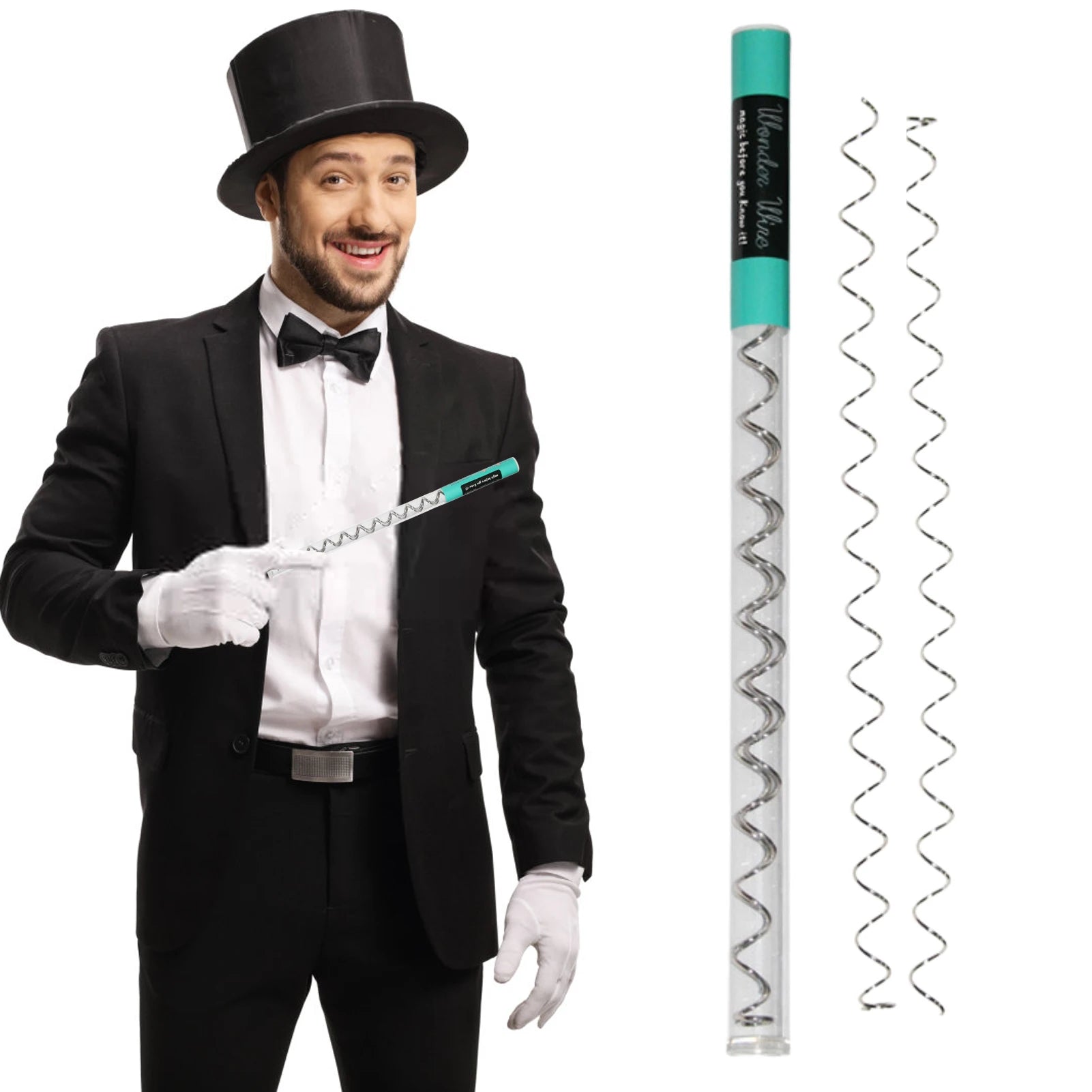 Wonder Wire – Infinite Loop Metal Illusion Toy - Big Tim's Magic Emporium