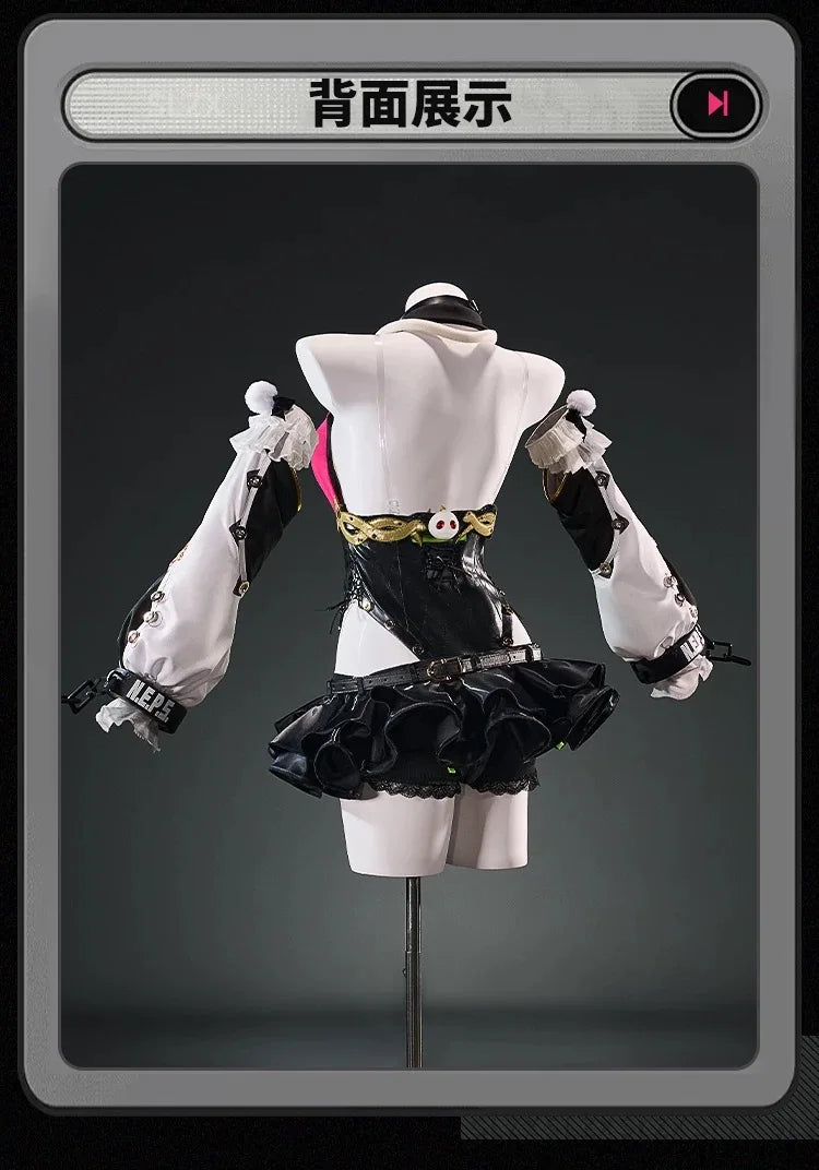 Zenless Zone Zero Cissia Cosplay Costume | Leather Jumpsuit Set - Big Tim's Magic Emporium
