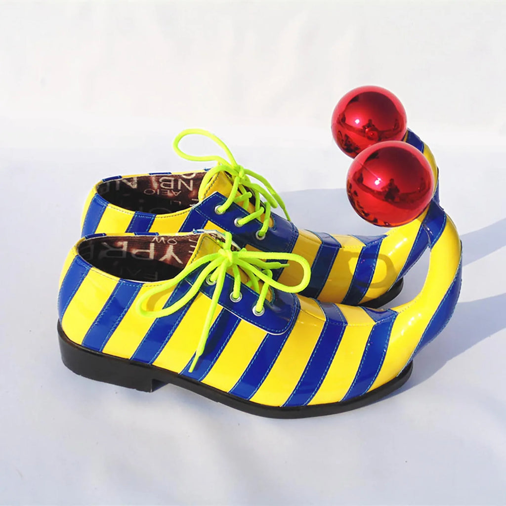 Adults Funny Clown Shoes Amusement Park Role-play Circus Performance Costume Accessories Halloween Carnival Theme Party Supplies - Big Tim's Magic Emporium