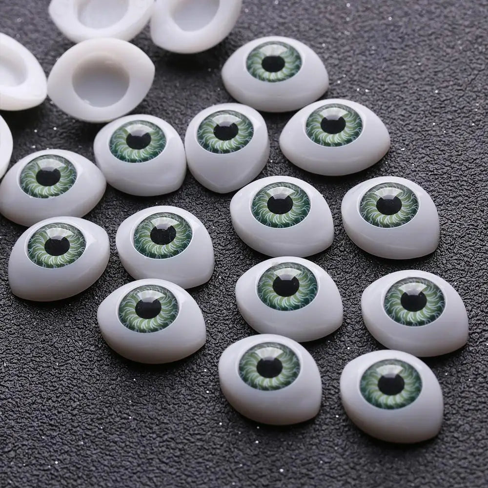 20pcs Puppet Making Dinosaur Eyes Funny Plastic Doll Safety Eyes For Animal Toy DIY Craft Accessories - Big Tim's Magic Emporium
