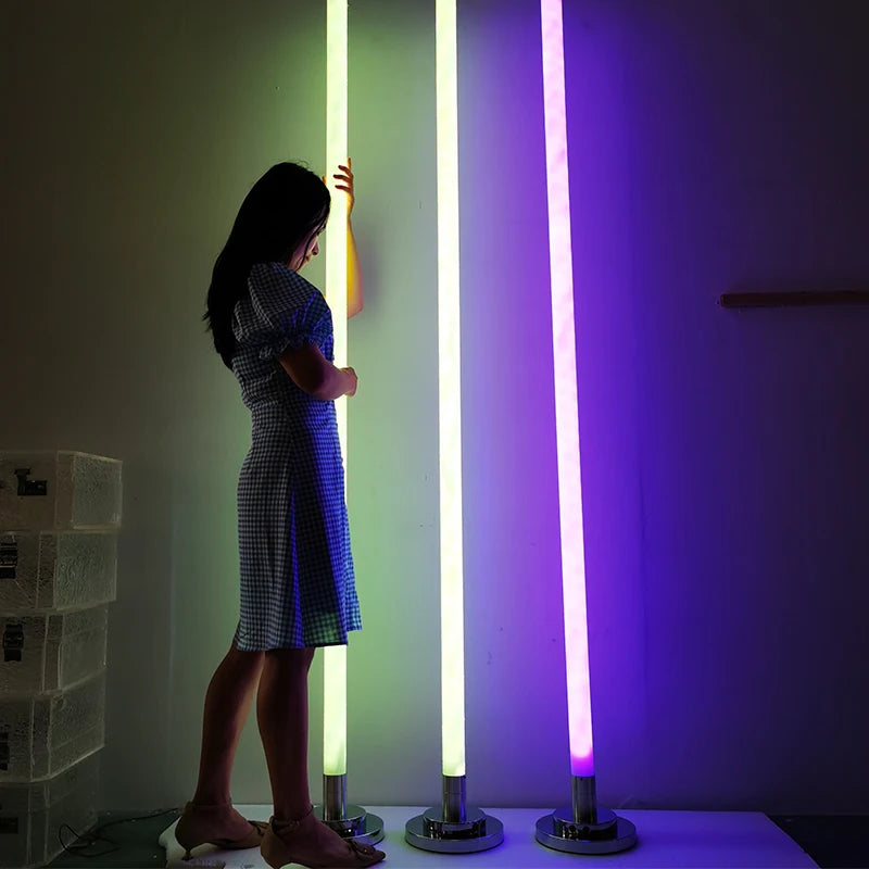 Luminous stainless steel door frame stage mobile stage props