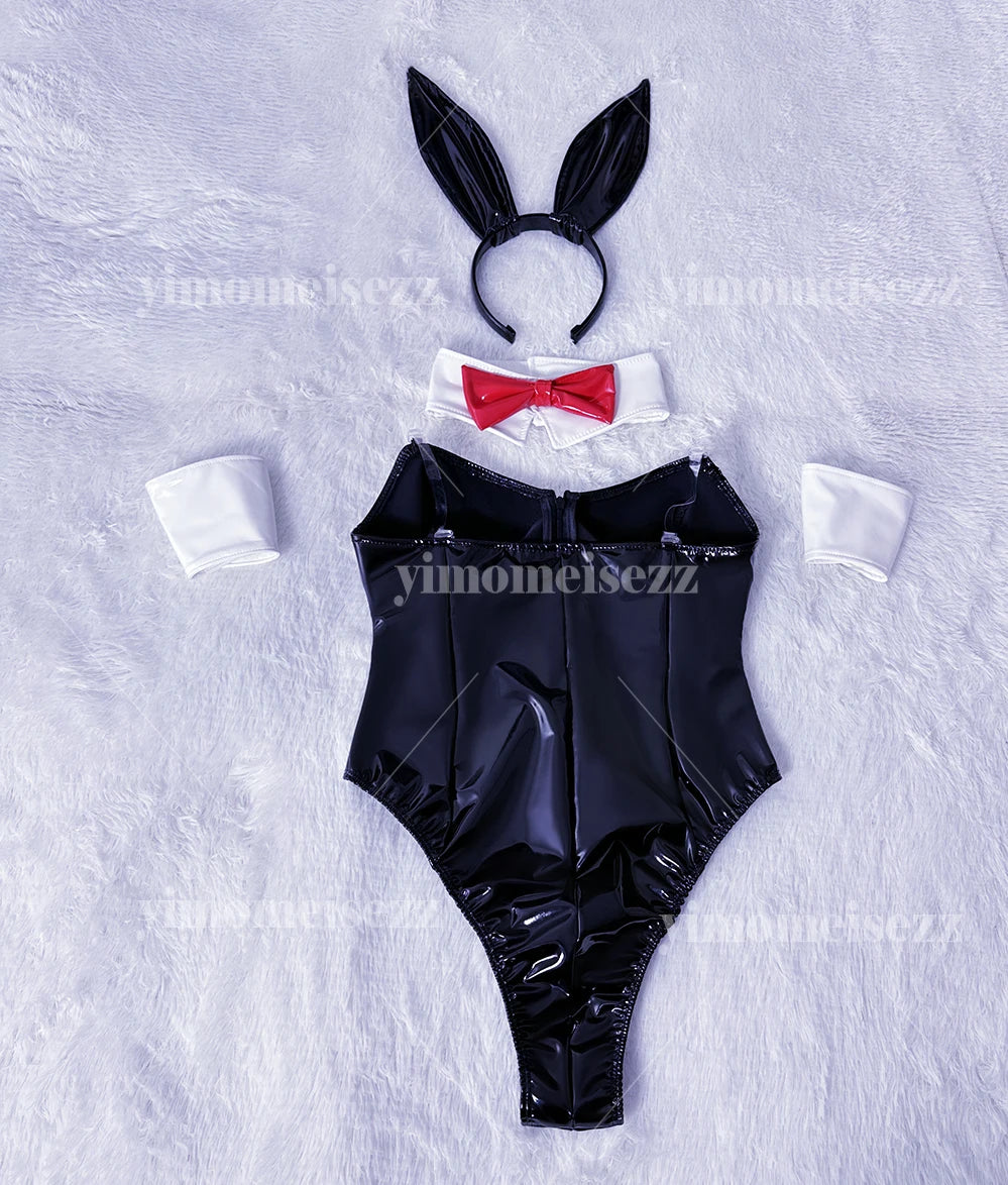 Customized Rabbit Girl Cosplay Costume | Anime Halloween Jumpsuit for Nightclub & Conventions - Big Tim's Magic Emporium