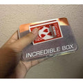 Incredible Box Poker Magic Tricks Card Appearing From Empty Box Magician Close Up Street Illusions Gimmicks Mentalism Props