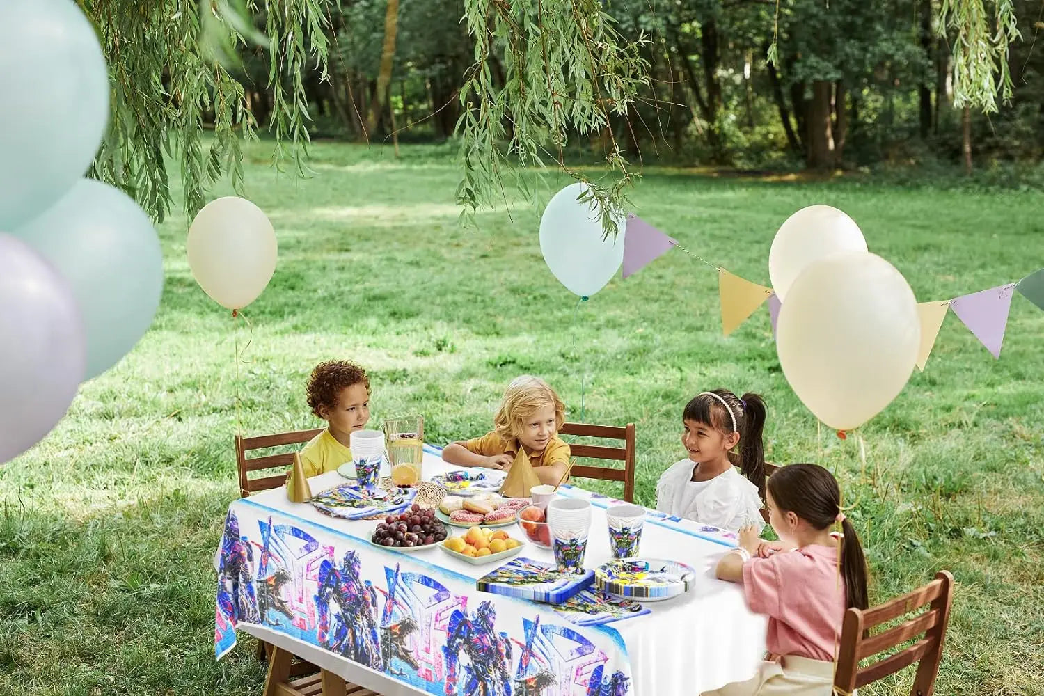 Transformers Party Favor Transformer Birthday Party Decorations Party Supplies Balloons Tablecloth Cups Plates Baby Shower Gifts - Big Tim's Magic Emporium