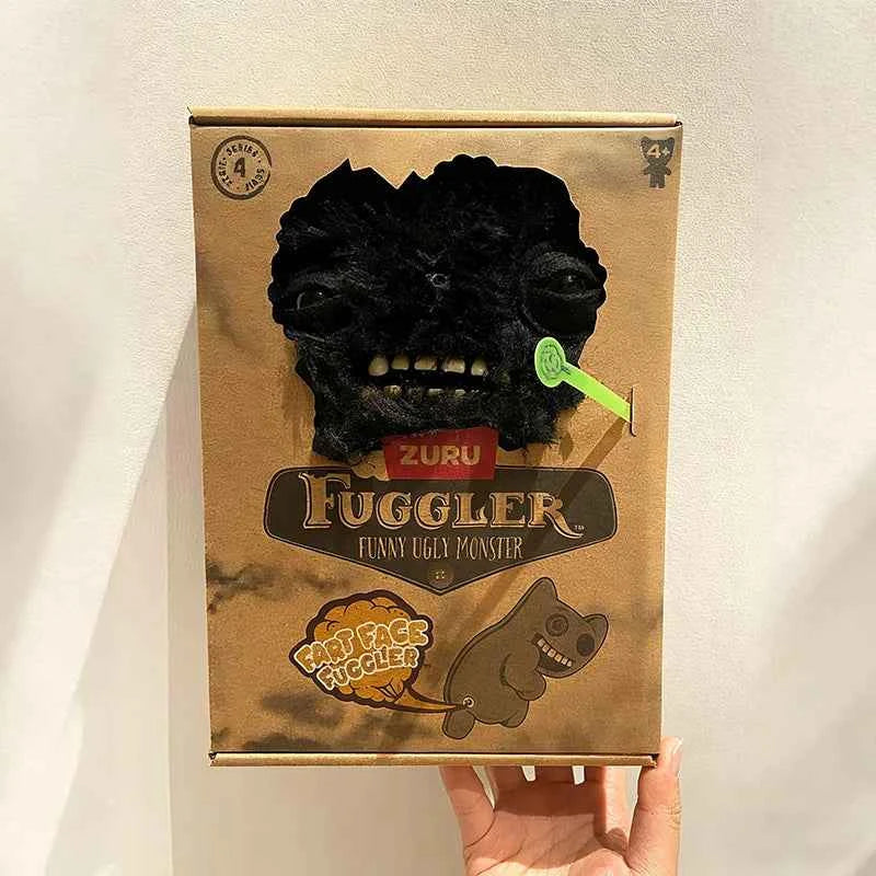 NEW Fuggler Ugly Monsters Fart Face Soft Plush Toys Butt Funny Tooth Monster Pets Dolls Stuffed Animal Toy Kids Gift Collectible