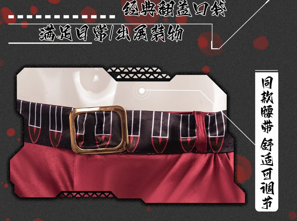 UETEEY COS Lei Heng Cosplay Costume Game Limbus Company Cosplay Clothing Halloween Carnival Uniforms Fancy Suit Custom Made - Big Tim's Magic Emporium