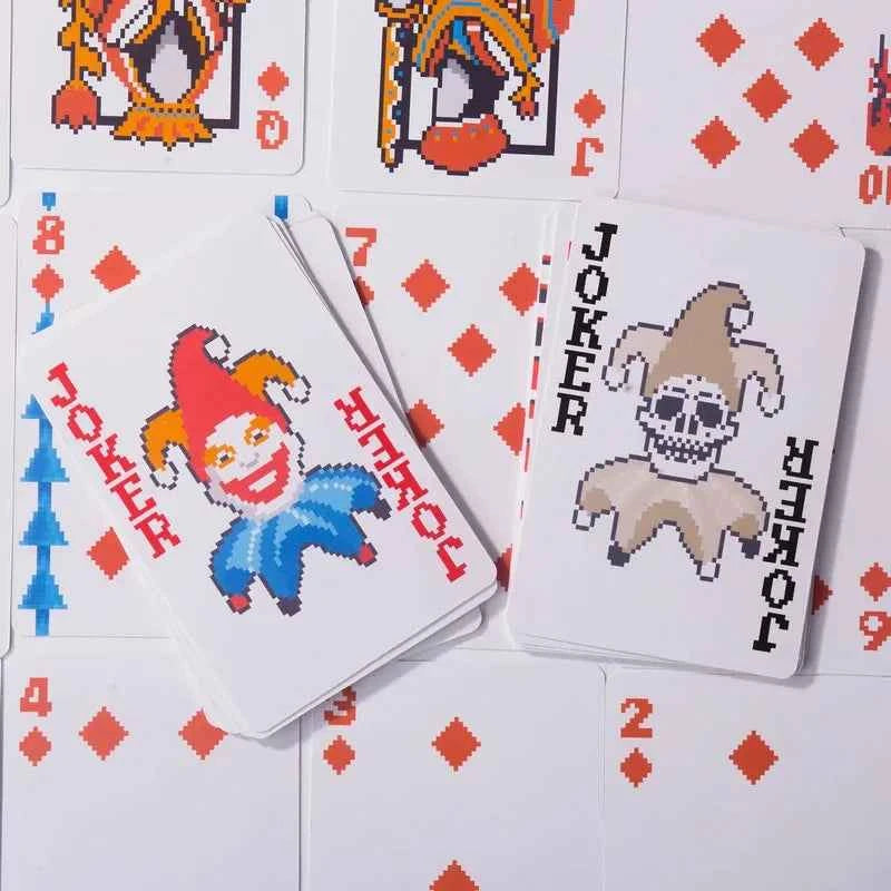 Classic Poker Card Set - Essential Party Game for Gatherings, Tabletop Games & Festive Fun, Durable & Portable Playing Cards