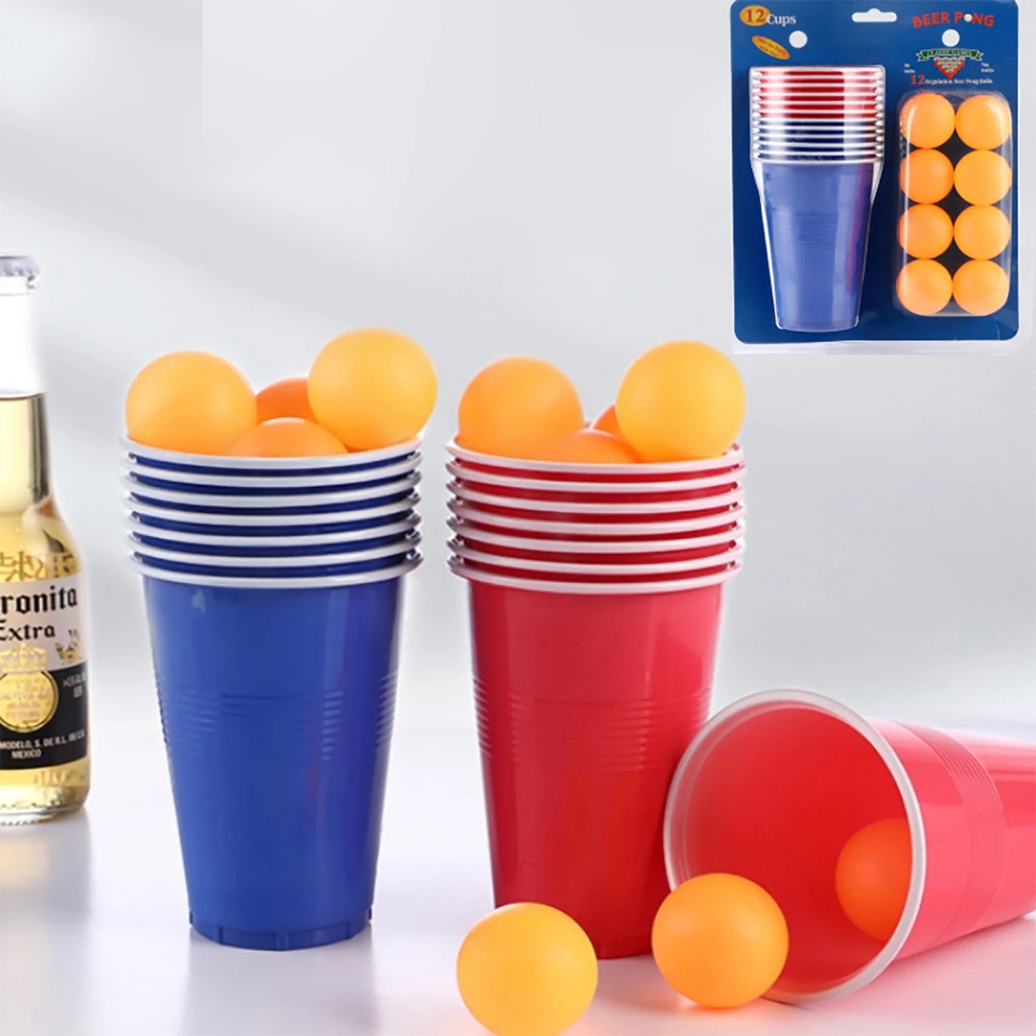 Beer Ping Pong Party Cup, Two Color Cup Adult Party Game, Desktop Interactive Party Game - Big Tim's Magic Emporium