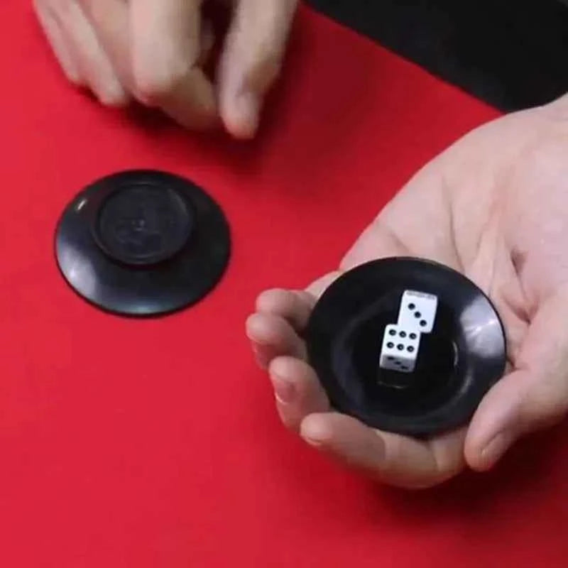 Super Flying Dice (Black Box) for party as beginners magical props for dice to fly magically interactive dice game magic tricks