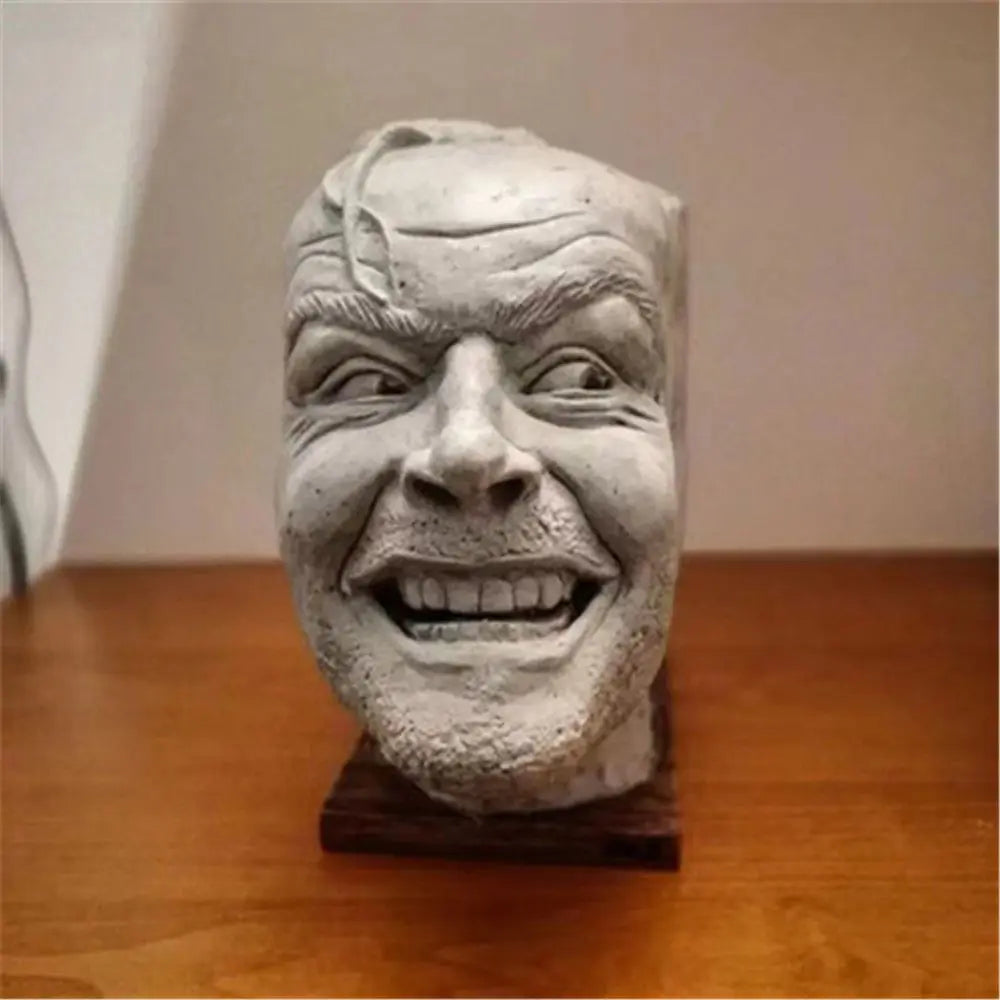 Immersive Gift Funny Accessories Desktop Resin Bookshelf Sculpture decoration Here's Johnny! The Shining - Big Tim's Magic Emporium