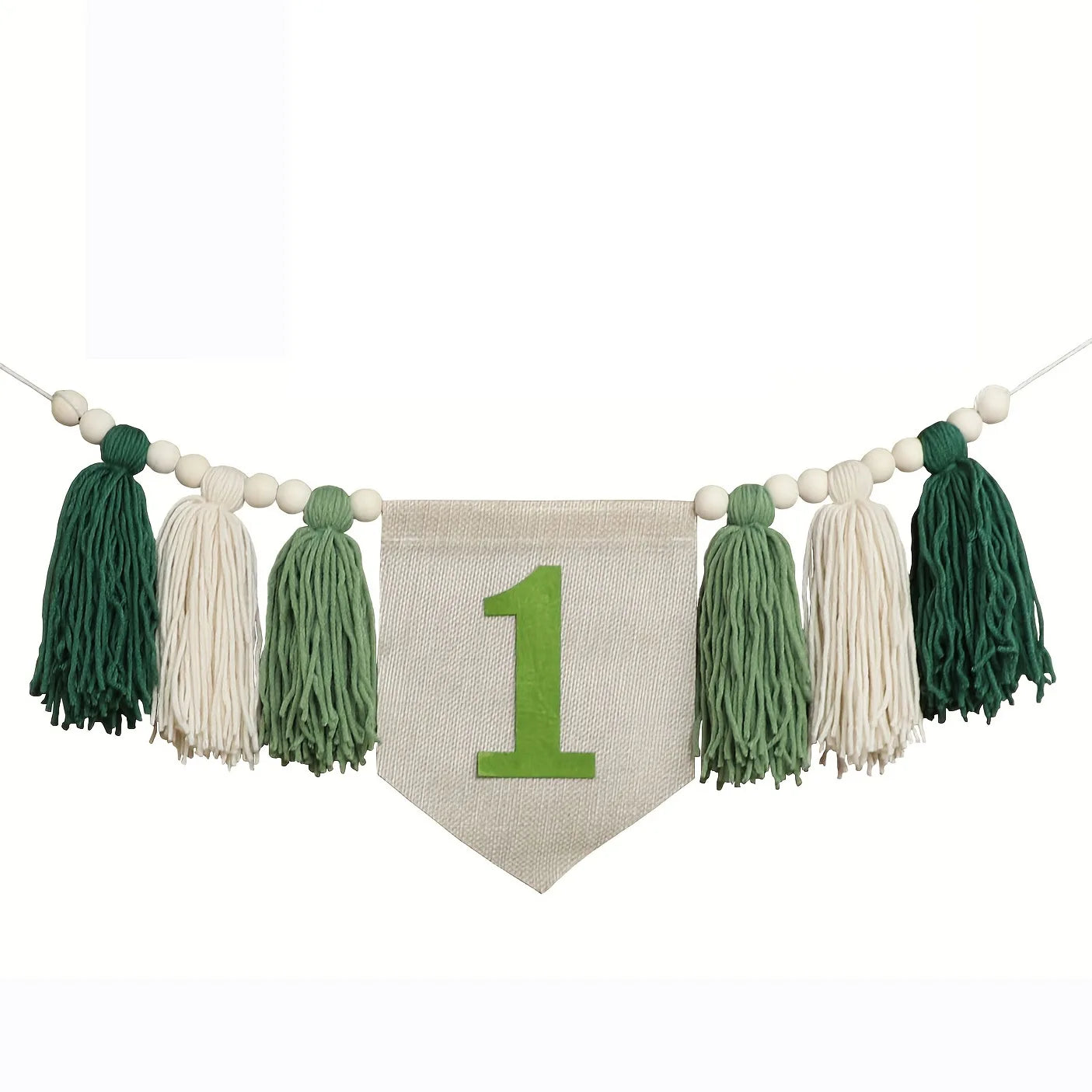 Baby Boy Girls First 1st Birthday Party Decorations Backdrop Wall Hangings Decorative for Kids Bedroom Nursery Wall Decor