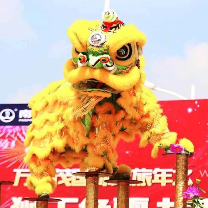lion dance props complete set of lion dance adult full set of double single