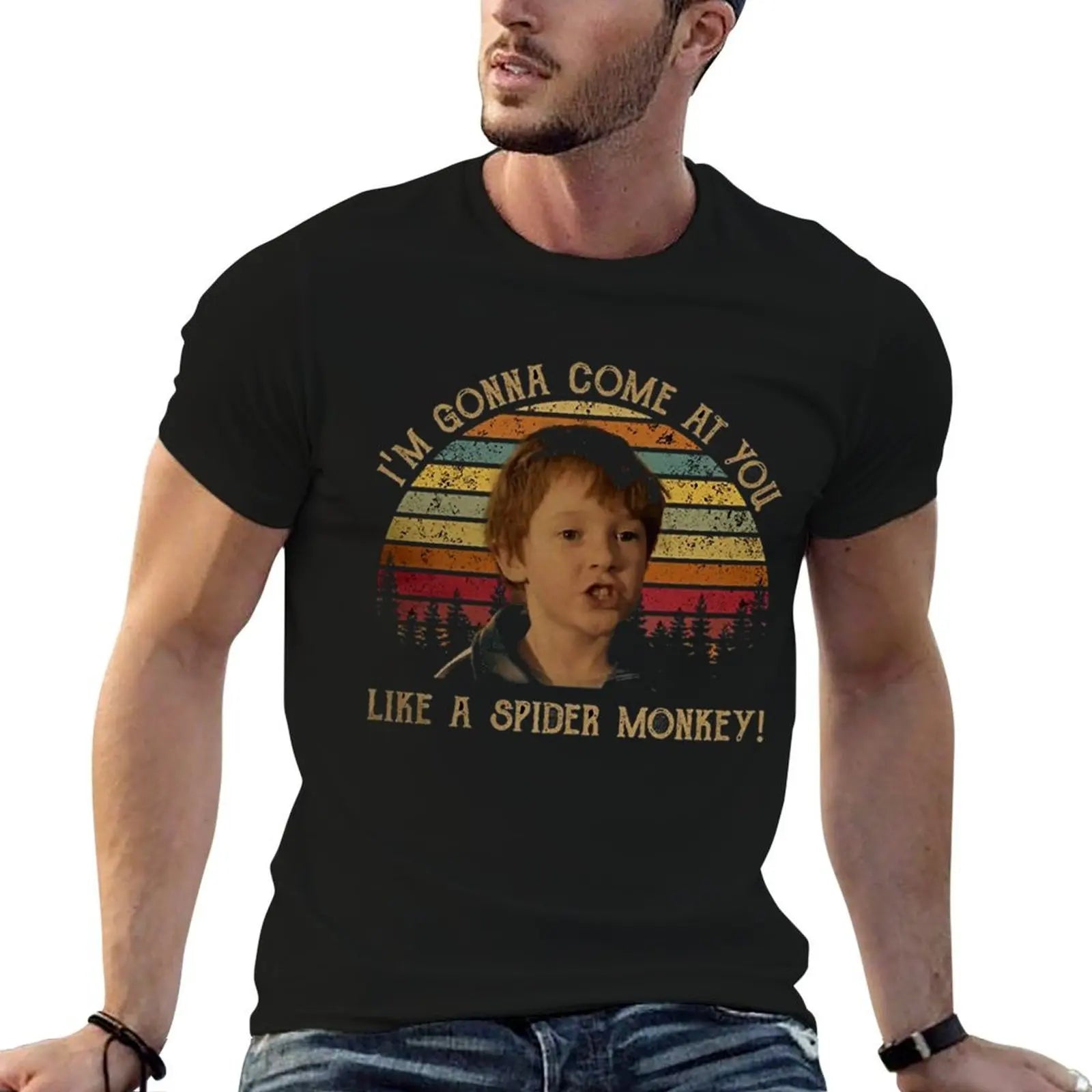 Funny Gift I'M Gonna Come At You Like A Spider Monkey Gift For Fans T-Shirt funny t shirts dark humor T-Shirt - Big Tim's Magic Emporium