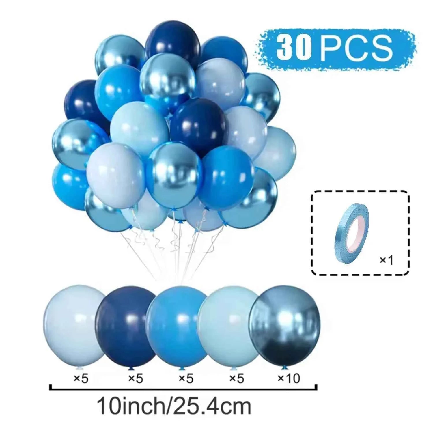 Birthday Decorations Balloons Purple Happy Party Wedding Pink Blue Mother's Father's Child's Day Carnival Christmas Halloween
