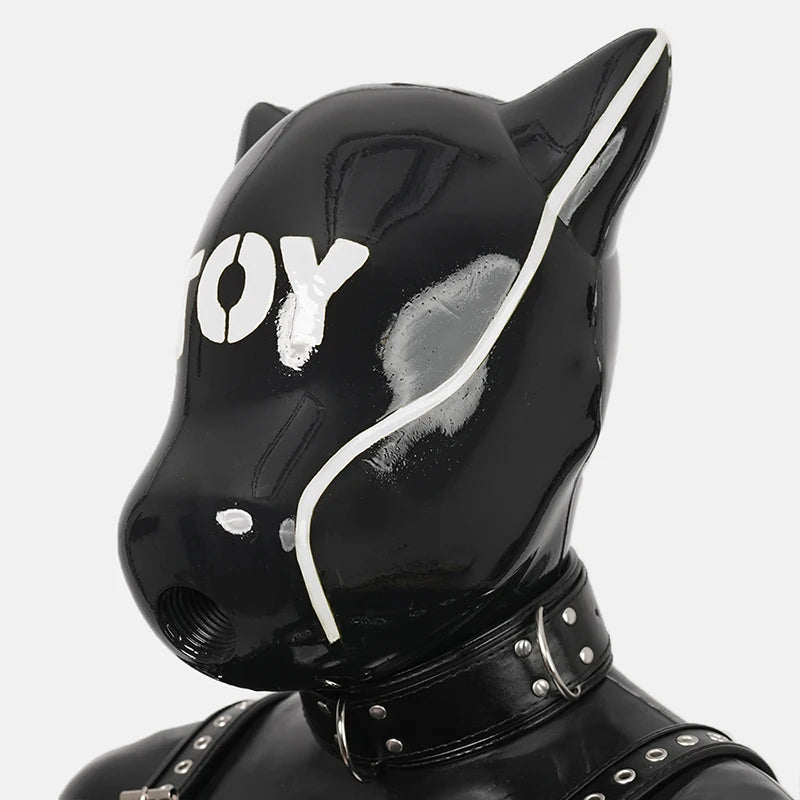 Furrjoi IDO Silicone Dog Mask with Patterned Cospaly Costumes Hood Multiple Colors Halloween Face Toys Realistic Equipment - Big Tim's Magic Emporium