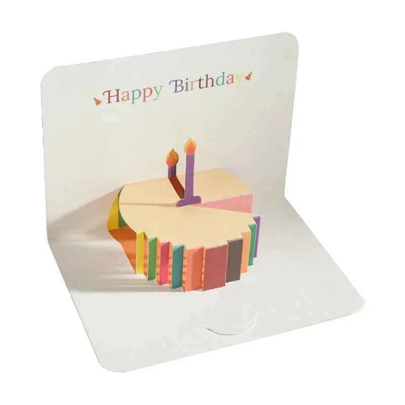 Birthday Greeting Cards 3D Pop Up Gift Card Gift Cards with Envelope Wedding Decorations for Tables Greeting Cards Gift Card