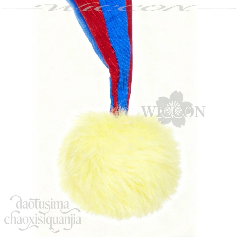Jirai Kei Clown Girl Cosplay Costume | Red & Blue Mini Dress Complete Set - Big Tim's Magic Emporium