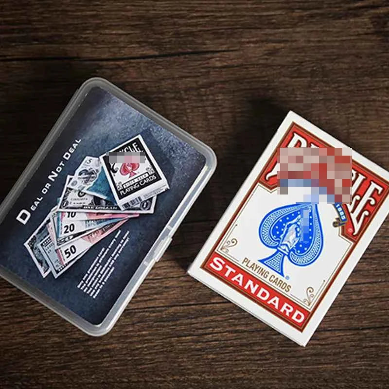 DEAL OR NOT DEAL by Mickael Chatelain Magic Tricks Card Prediction Magia Magician Bet Props Close Up Street Illusions Mentalism