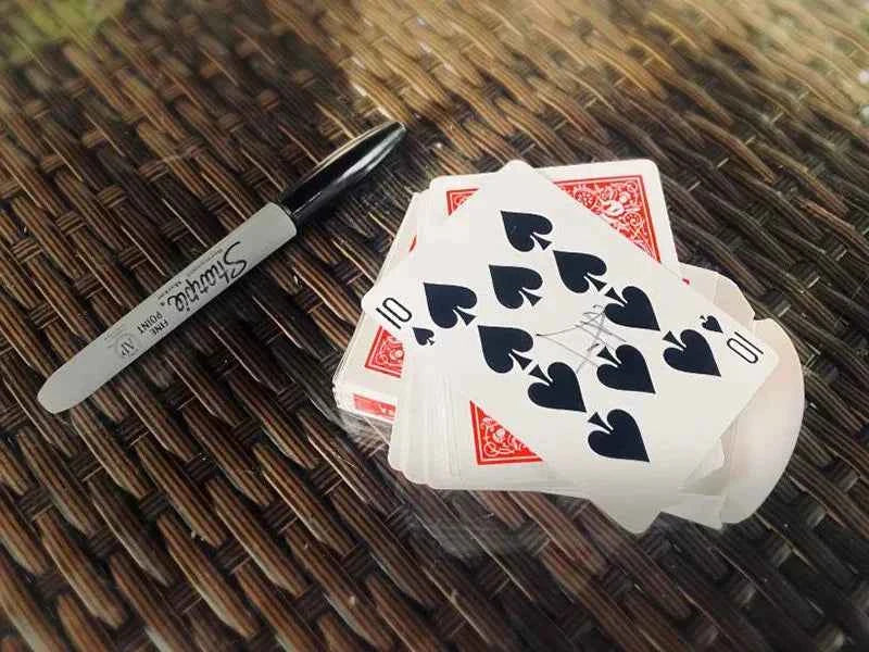 Jumping Signed Card Magic Tricks A Visual & Stunning Card Effect Party Games Magician Street Magia Close Up Magic Funny Deck Box - Big Tim's Magic Emporium