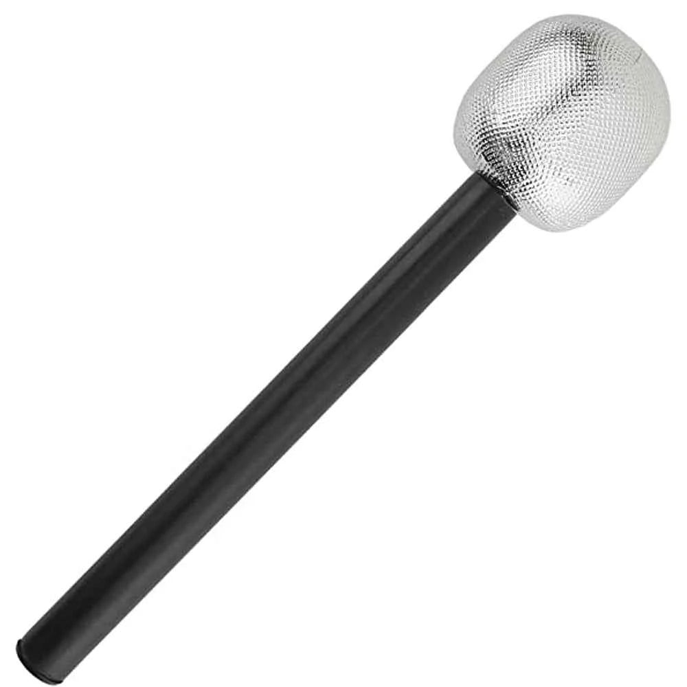Decorative Props for  Plastic Mics Stage Mic Karaoke Fun Glitter Microphone Microphone  Fake Microphone Mic Costume Prop
