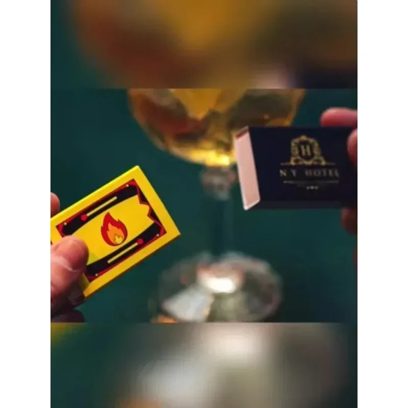 Gimmicks Anything To Matchbox by Axel Vergnaud Close Up Performer Magic Tricks Illusions Magician Mentalism Magic Props Street - Big Tim's Magic Emporium