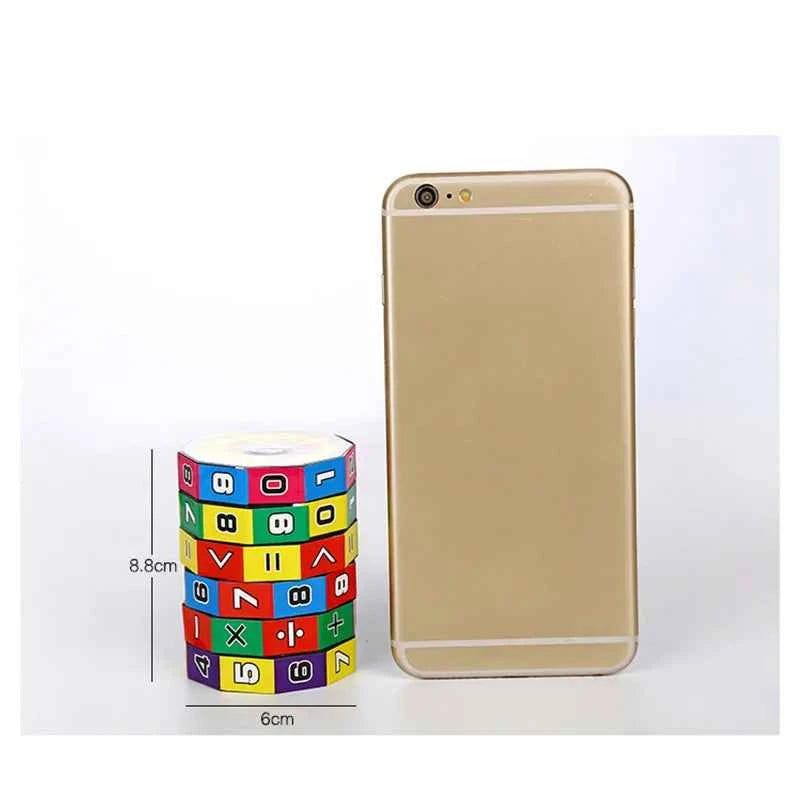 Montessori Arithmetic Toy - Magic Cylinder Mathematics Numbers Cube for Kids Learning and Counting Game Puzzle - Big Tim's Magic Emporium