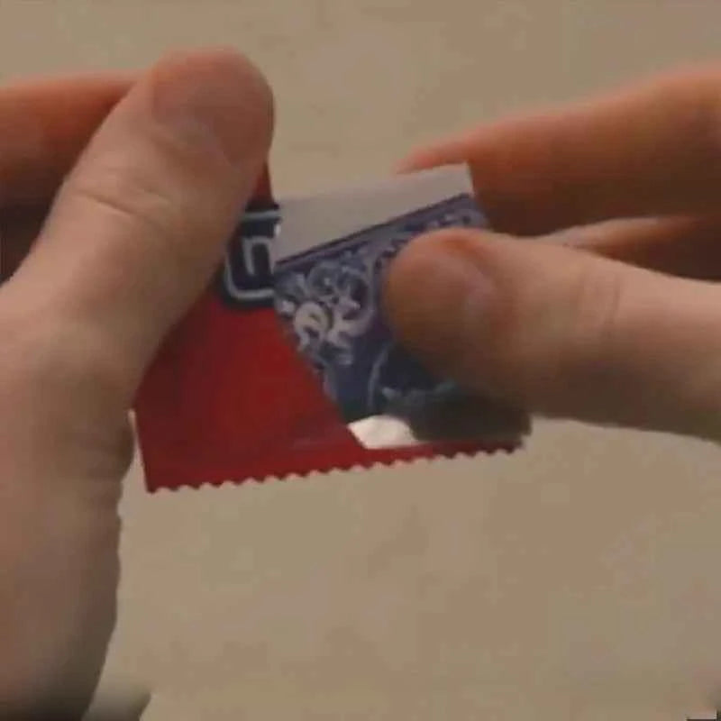 Cardex Card Magic Tricks Card into Condom Illusion Close Up Street Mentalism Magia Magicians Prop Gimmick Accessory Tutorial