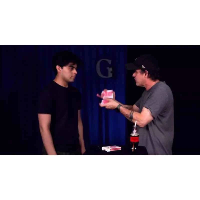 Professional Rising Card Sip Magic Gustavo R Close Up Magic Gimmicks Trick Illusions Street Bar Comedy Prop Magia Magician