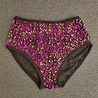 High-Waist Sequined Disco Briefs & Stage Performance Hot Pants