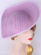 30cm Teardrop Sinamay Fascinator Base DIY Millinery Headpiece Cocktail Hat Mold