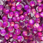 Premium Glass Flatback Rhinestones Non-Hotfix Glitter Stones for Nail Art and Costume Decor