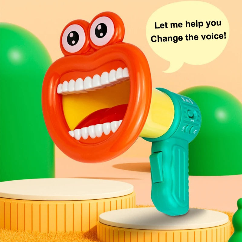 Funny Horn Handheld Large-Mouth Speaker Voice Changer Recording Gift for Children's Party Supplies Noise Making Trumpet - Big Tim's Magic Emporium