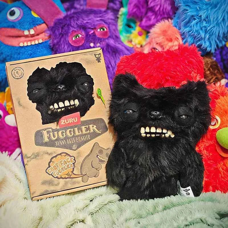 NEW Fuggler Ugly Monsters Fart Face Soft Plush Toys Butt Funny Tooth Monster Pets Dolls Stuffed Animal Toy Kids Gift Collectible