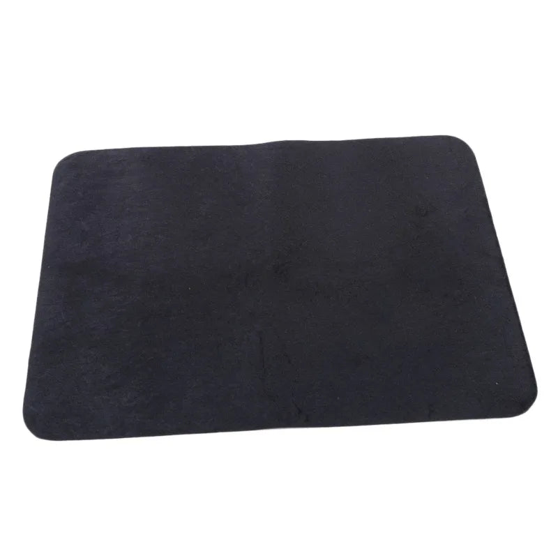 Black Magic Card Mat Magicians Magic Trick Poker Coin Mat Card Pad Easy To Do Street Magic Props For Beginners