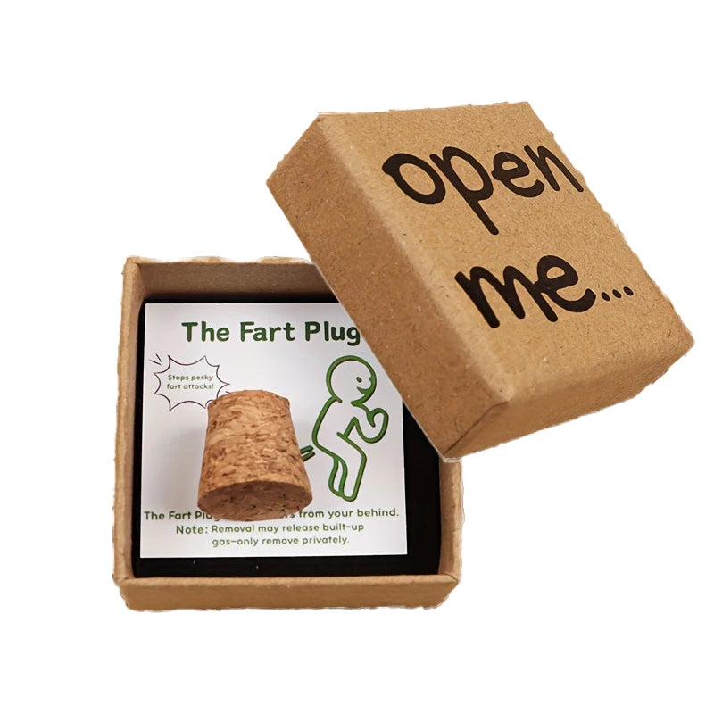 Funny Prank Gift Box with Joke Card & Cartoon Character - "Open Me" Surprise Present, Gift for Birthday, Christmas, Party - Big Tim's Magic Emporium