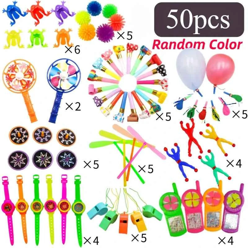 40-150 Pcs Kids Birthday Party Favors Pinata Guest Gift Assortment Giveaway Pinata Stuffed Bulk Kids Toys Gifts