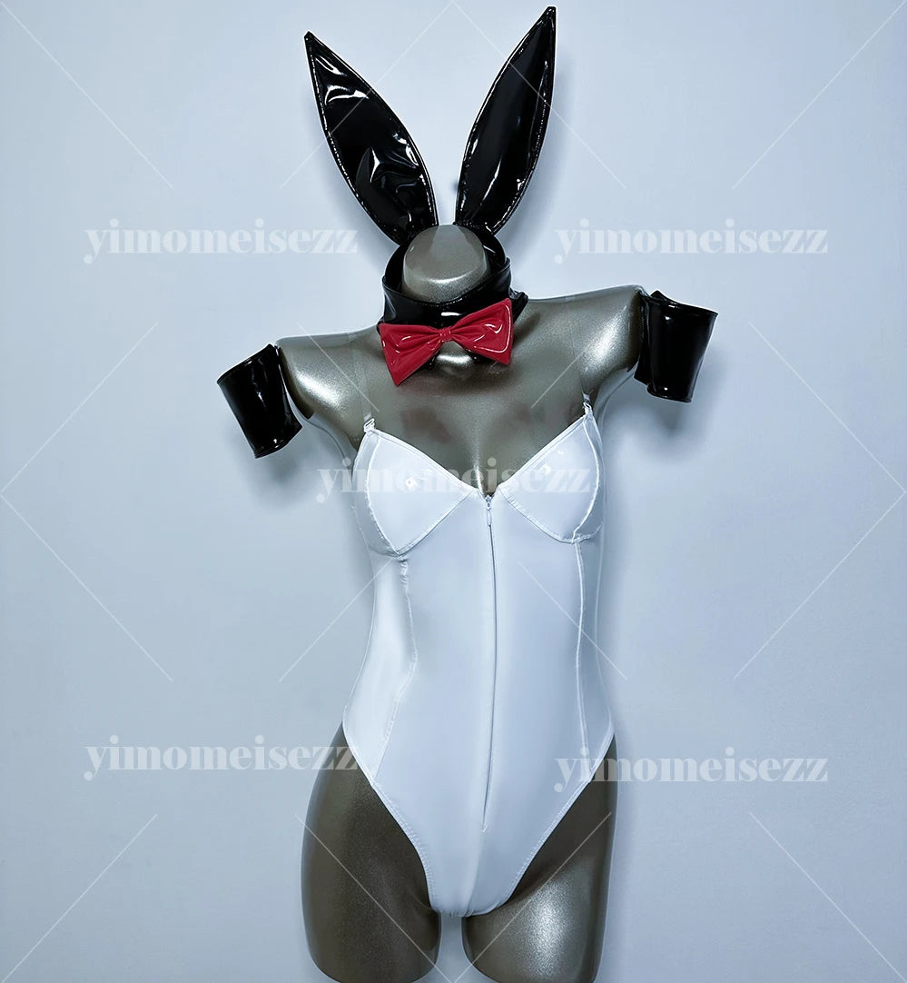 Customized Rabbit Girl Cosplay Costume | Anime Halloween Jumpsuit for Nightclub & Conventions - Big Tim's Magic Emporium