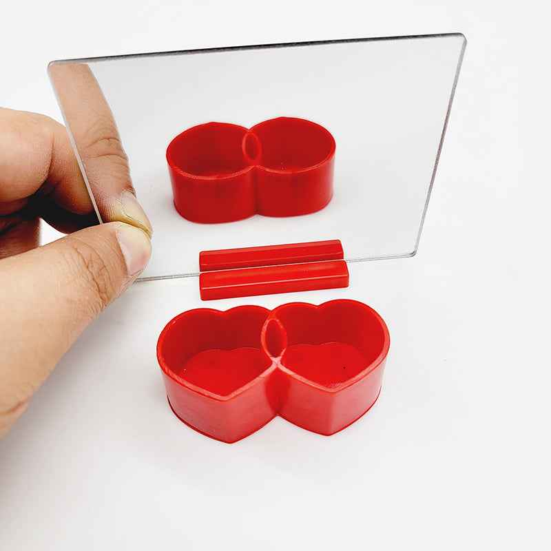 Phantom of Heart Circle Star Magic Tricks Visual Shape Change Magia Accessories Close Up Illusions Gimmicks Mentalism Props Fun