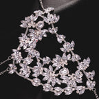 Rhinestone Half Mask Masquerade Jewelry