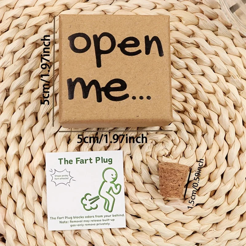Funny Prank Gift Box with Joke Card & Cartoon Character - "Open Me" Surprise Present, Gift for Birthday, Christmas, Party - Big Tim's Magic Emporium