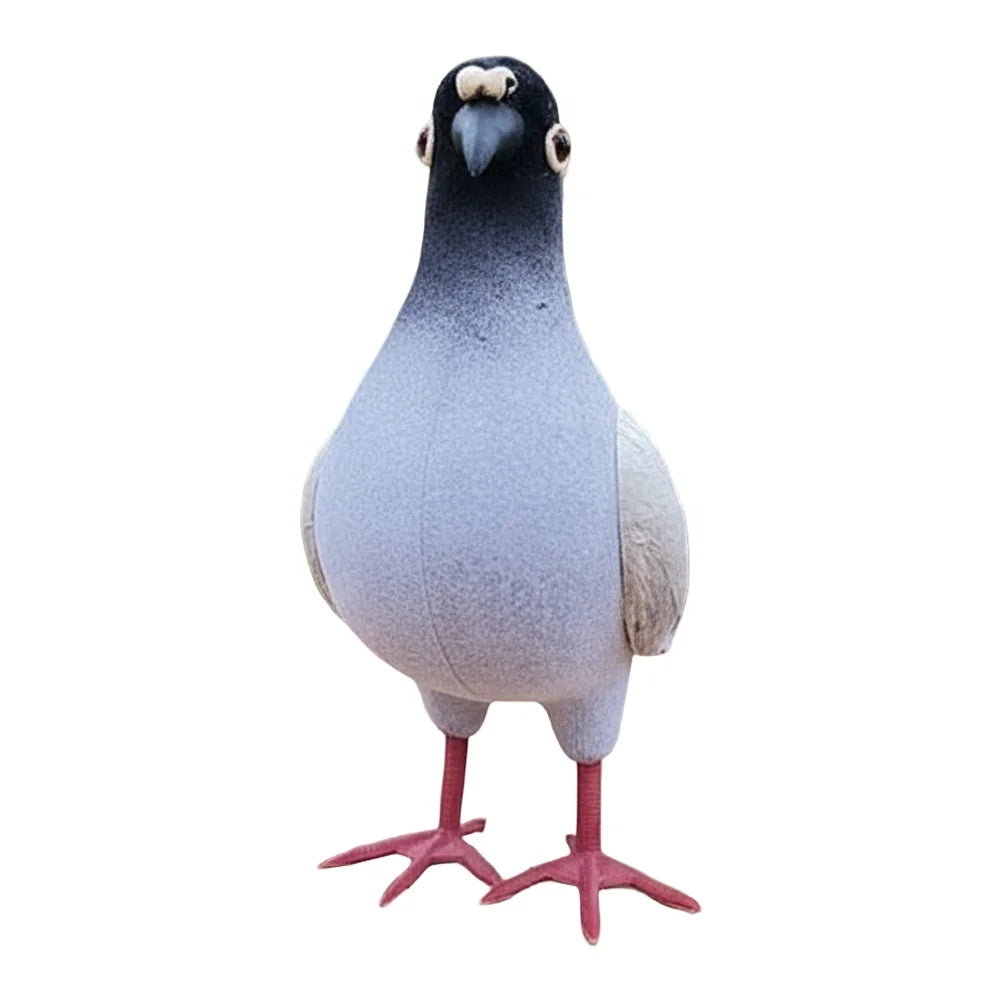 Realistic Foam Pigeon – Handcrafted Stage Magic & Decor Prop - Big Tim's Magic Emporium