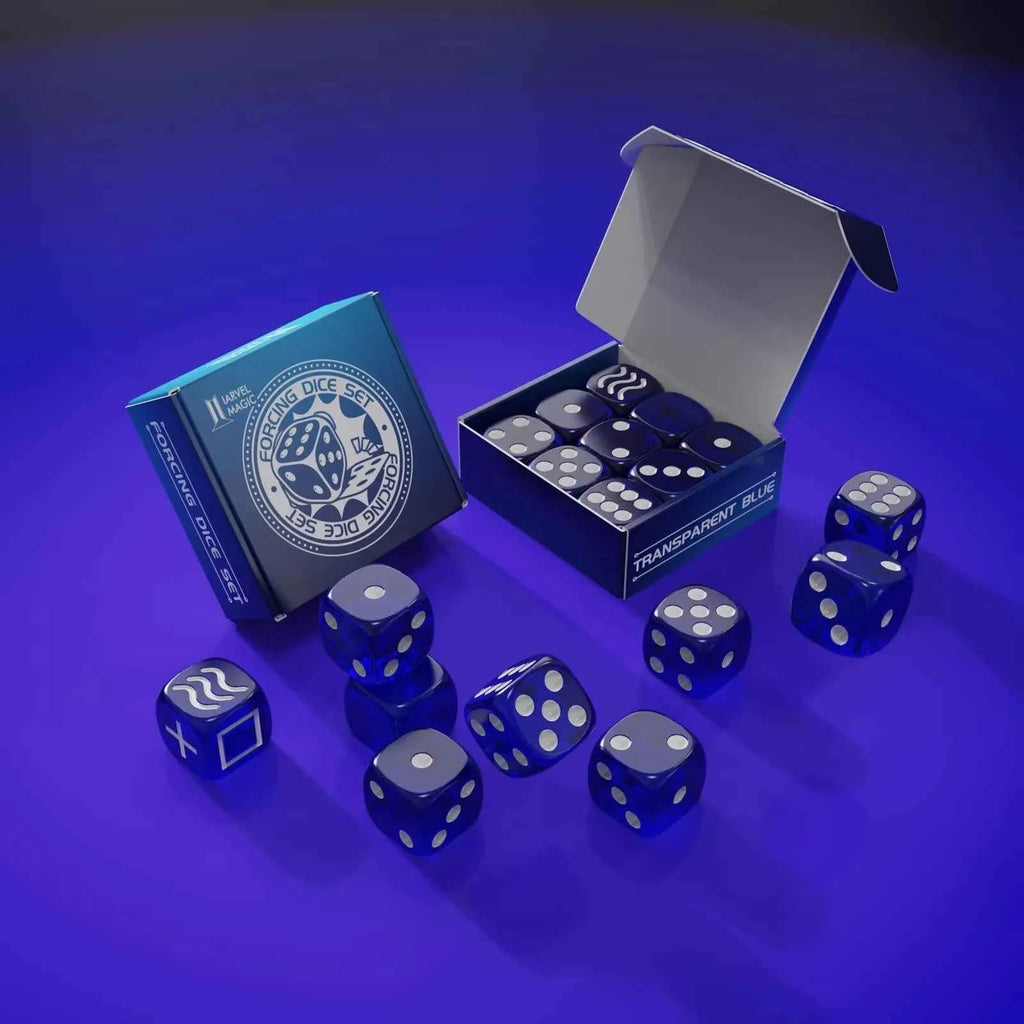 Forcing Dice Set (8 Colors,No Instructions) Magic Tricks Force a Number Magia Close Up Parlor Illusions Gimmicks Mentalism Props