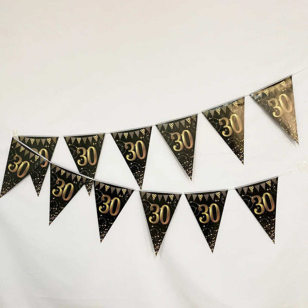 16th 60th 50 Year Happy Birthday Party Decoration Banners Supplies