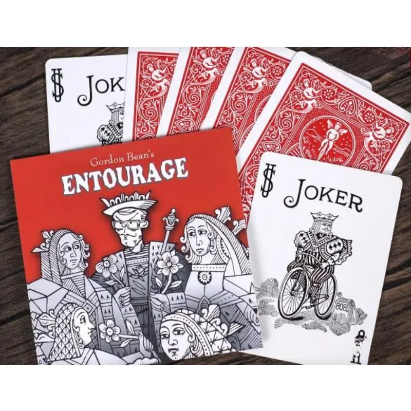 Entourage By Gordon Bean Card Magia Close Up Magic Props Gimmicks Magician Magic Tricks for Professional Magicians Mystery Box - Big Tim's Magic Emporium