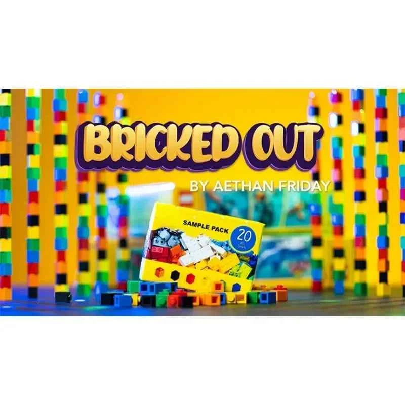 Bricked Out by Aethan Friday Close Up Magic Trick Mentalism Magic Magia Magie Magicians Prop Accessory Gimmick Tutorial