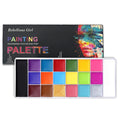 20 Colors Professional Face Paint Body Paint with Brush Water Based Face painting Makeup Safe Single Color For Adults Cosplay