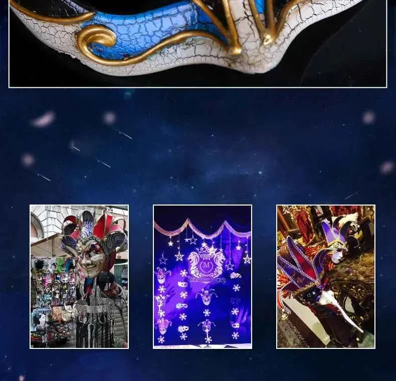 Half Face Masquerade Masks Masquerade Props Easter Halloween Theme Party Stage Theatre Festival Party Supplies