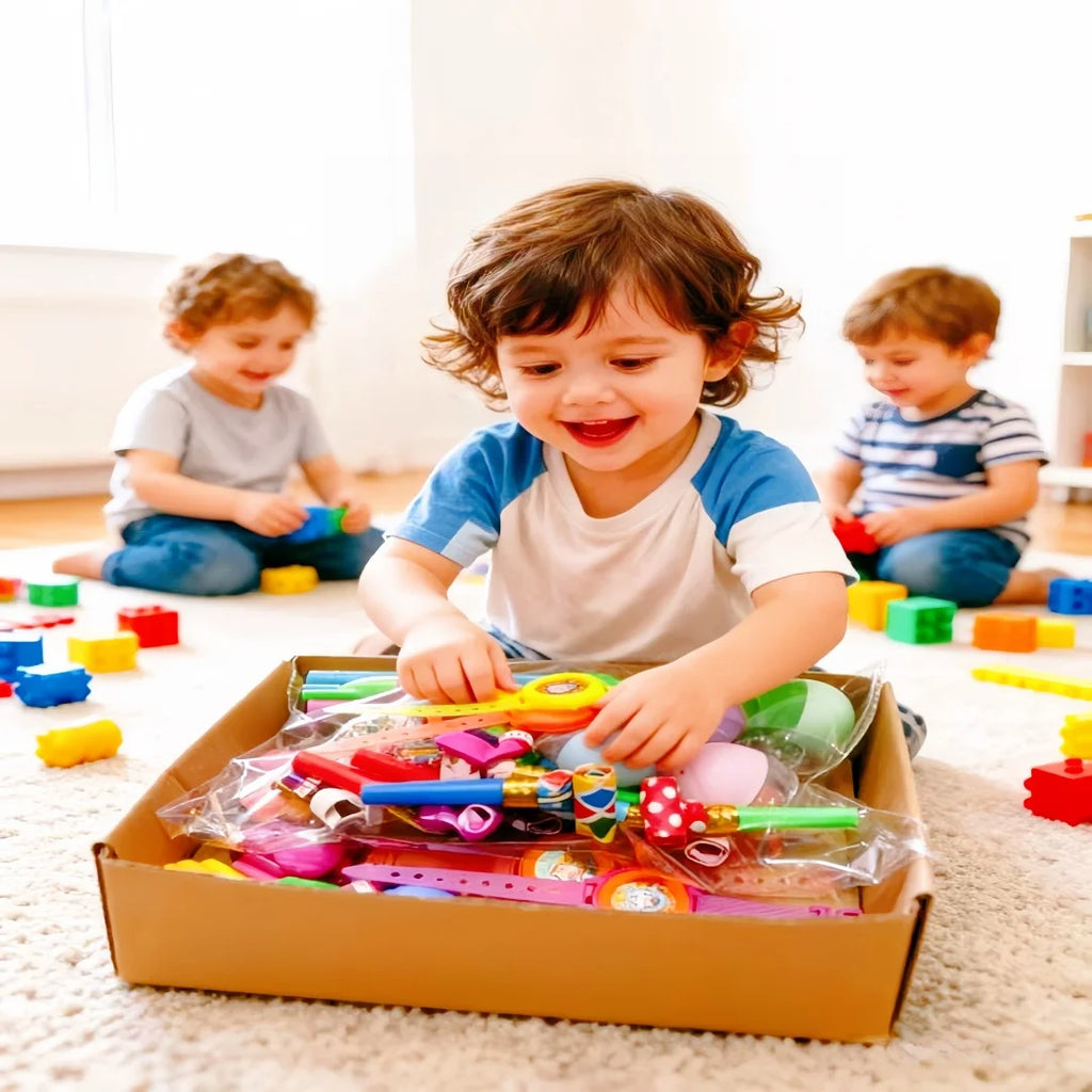 60Pcs Fun Party Favor Set Toys for Kids Birthday Party Wedding Guest Gifts Kindergarten Prizes Christmas Carnival Gift Pack - Big Tim's Magic Emporium